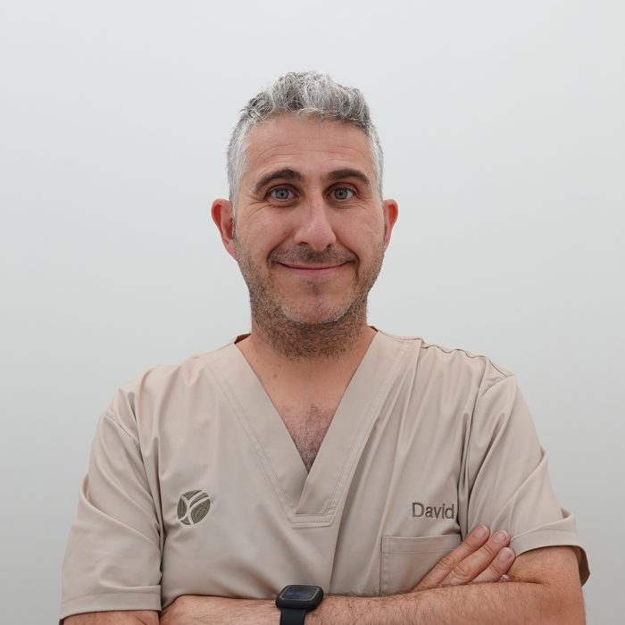 David, fisioterapeuta y fundador de evolutiondf